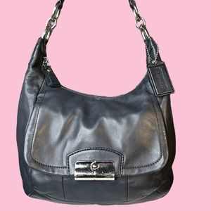 GUC Coach Kristen hobo Leather Bag